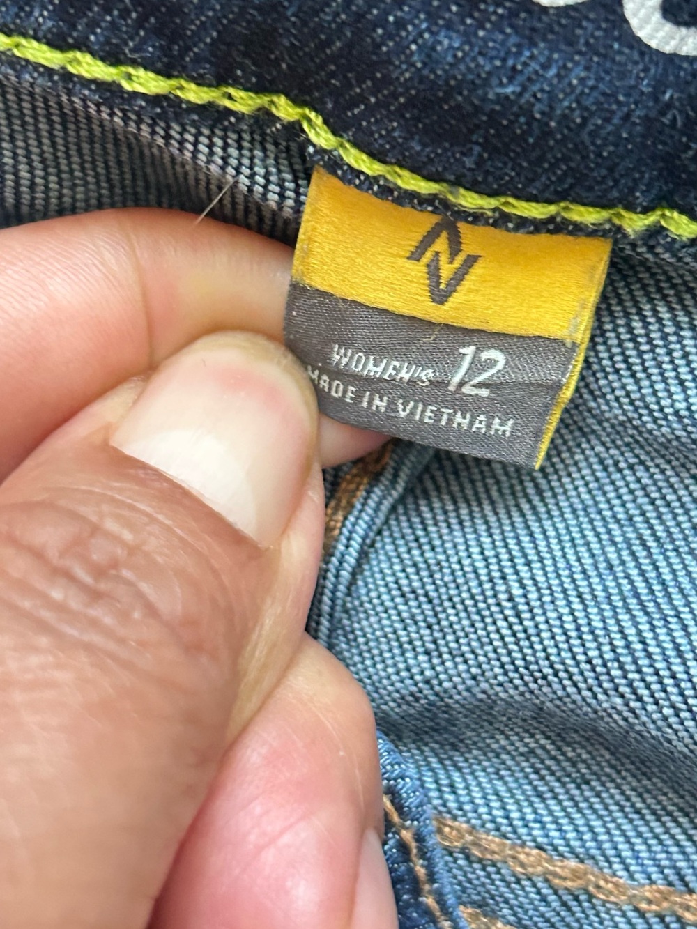 Eddie Bauer Women’s Dark Blue Slim Jeans,Sz 12 - Picture 5 of 8
